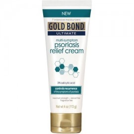 Gold Bond Ultimate Multi-Symptom Psoriasis Relief Cream ácido salicílico al 3% 4 oz