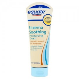 equate Crema hidratante calmante eccema con harina de avena coloidal Protector de la piel 73 oz