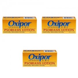 3 Pack Oxipor VHC Loción Psoriasis - 4 Oz (ayuda a detener la psoriasis)