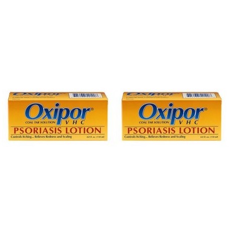 2 Pack Oxipor VHC Psoriasis Lotion - 4 Oz (Helps to Stop Psoriasis)