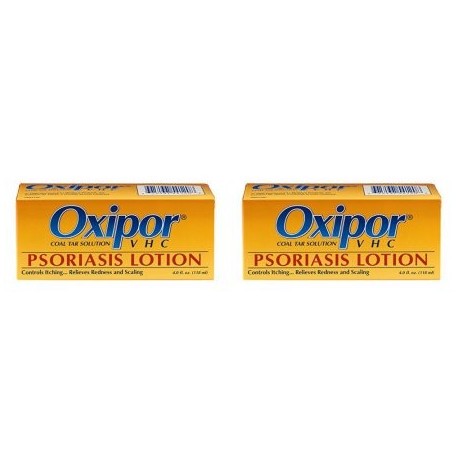 2 Pack Oxipor VHC Psoriasis Lotion - 4 Oz (Helps to Stop Psoriasis)