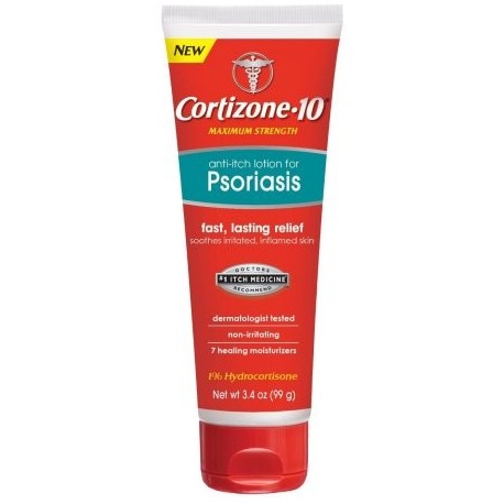 Cortizone-10 Anti-Itch Loción para la Psoriasis 34 oz (paquete de 6)