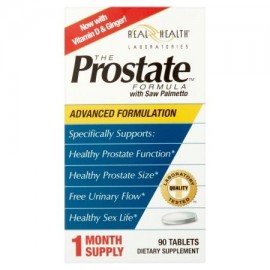 Real Health Fórmula Laboratorios La próstata tabletas de suplementos dietéticos con Saw Palmetto 90ct