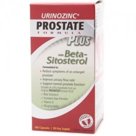 4 Pack - URINOZINC Fórmula próstata Plus cápsulas 180 ea