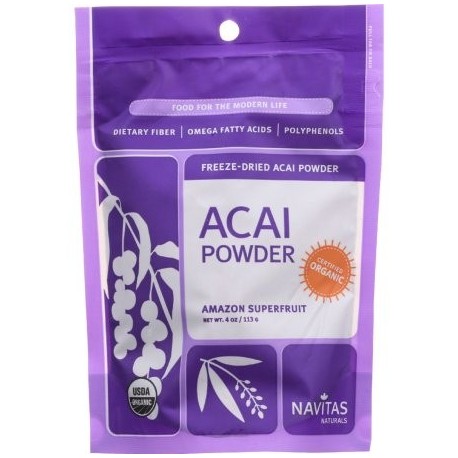Acai Powder - 4 oz (113 gramos) por Navitas Naturals