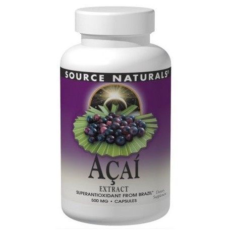 Acai Extract Source Naturals Inc. 120 Caps