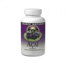 Fuente Naturals Acai Extract 500 mg Cápsulas - 120 Ea