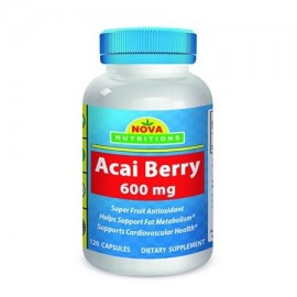 Nova Nutritions ACAI Berry 600 mg 120 Cápsulas