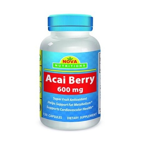 Nova Nutritions ACAI Berry 600 mg 120 Cápsulas