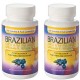 Vientre brasileña Acai Burn Todo puro píldora de la dieta (Pack de 2)