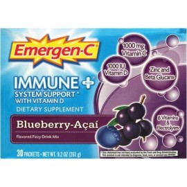 Emergen-C con sabor burbujeante mezcla de la bebida inmunitario y arándano-Acai 10 CT