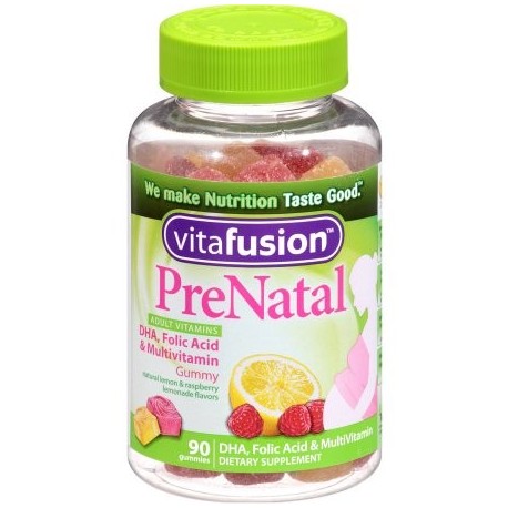 Vitafusion Prenatal gomoso masticables 90 CT (Pack de 3)