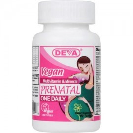 Deva Vegan prenatal de multivitaminas y minerales - 90 Tabletas