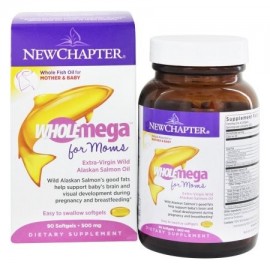 New Chapter - Wholemega prenatal aceite de pescado 500 mg. - 90 Cápsulas Blandas