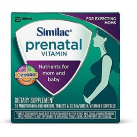 Similac Prenatal Multivitamin - DHA - luteína 30 ea (Pack de 2)