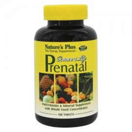 Nature's Plus - Fuente de la vida prenatal Suplemento - 180 Tabletas