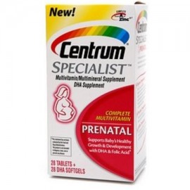 Centrum Especialista multivitamina completa- Prenatal Tabletas y Cápsulas 56 ea (Pack de 2)