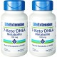 Life Extension 7-ceto DHEA metabolitos 100 mg 60 cápsulas vegetarianas 2 Botellas