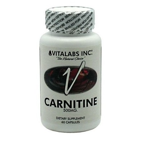 Vitalabs carnitina 60 cápsulas