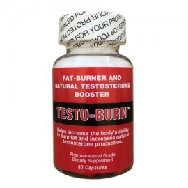 Testo-Burn - 1 L-carnitina (como fumarato carnitina) y forskolina Suplemento - Disminución de la grasa corporal y el alza Natu