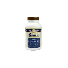 Nutralife Acetil L-Carnitina HCl - 500 mg - 120 Cápsulas