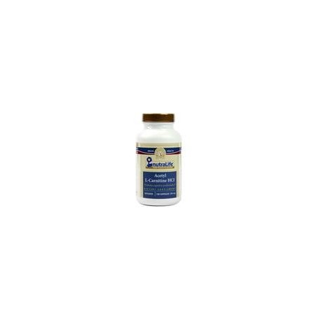 Nutralife Acetil L-Carnitina HCl - 500 mg - 120 Cápsulas