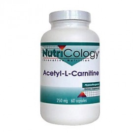 Nutricology - Acetil L-Carnitina 250mg 60 CÁPSULA