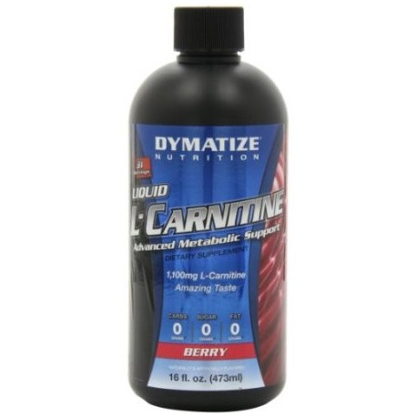 DYMATIZE nutrición líquida L-Carnitina 1100 Berry de 16 onzas