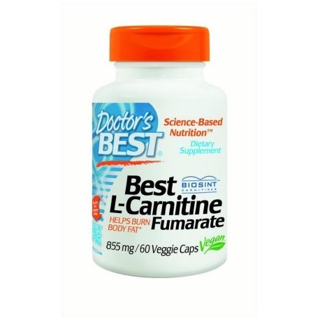 Doctor's Best L-Carnitina Fumarato 855 mg 60 Ct