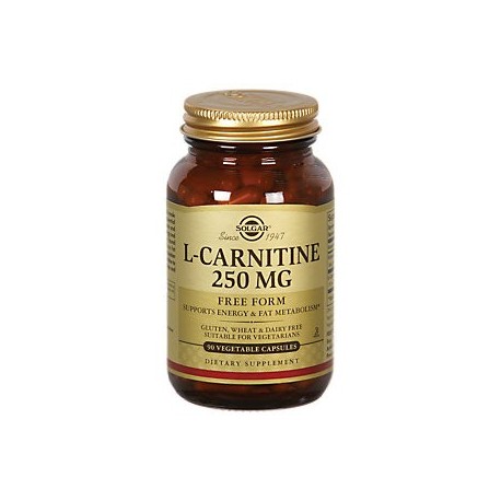 L-carnitina 250 mg Solgar 90 VCaps