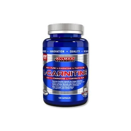 ALLMAX L-carnitina L-tartrato 120 cápsulas El suministro de 500 mg de L-Carnitina Vega ...