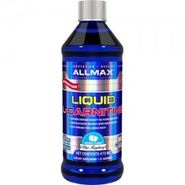 AllMax Nutrition Liquid L-Carnitina - 16 Fl. Onz. Frambuesa azul (L-Carnitina)