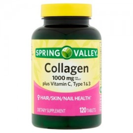 Spring Valley colágeno suplemento dietético 1000 mg 120 ct