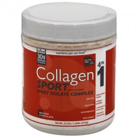 NEOCELL colágeno Sport Chocolate Belga de proteína de suero en polvo de los Suplementos Dietéticos 238 oz