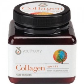 Youtheory colágeno de los tipos 1 y 3 120 CT