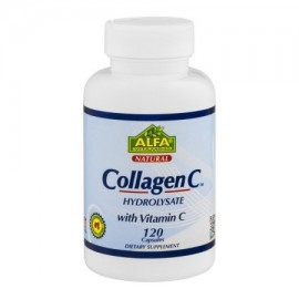 El colágeno hidrolizado Alfa Vitamins C con vitamina C Cápsulas - 120 CT