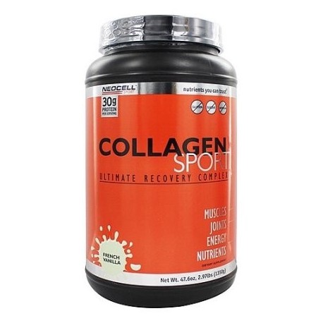 NEOCELL colágeno Deporte de suero de leche de vainilla 3 lb