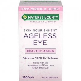 Nature's Bounty óptimos Soluciones Ageless Eye avanzada Verisol colágeno de los Suplementos Dietéticos 120 recuento