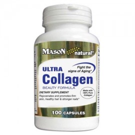 Vitaminas Mason Ultra Cápsulas Fórmula colágeno de belleza 100 Ct