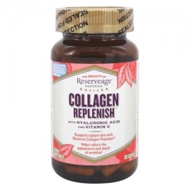 Reserveage Nutrition - Llene el colágeno con ácido hialurónico y vitamina C - 120 cápsulas vegetales