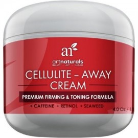 Arte Naturals celulitis lejos Crema de Tratamiento - Contiene probada Anti Celulitis retinol cafeína y la alga marina - Mejor c