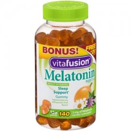Vitafusion del sueño melatonina apoyo de los adultos Gummies suplemento dietético 3 mg 140 recuento