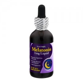 Natrol Melatonina 1 mg Suplemento dietético líquido 2.0 FL OZ