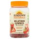 Sundown Naturals Melatonina Suplemento dietético sabor fresa Gummies sin gluten 5 mg 60 conteo