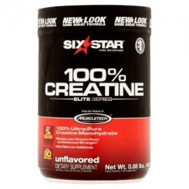 six star pro nutrition Elite Series sin sabor 100% de creatina en polvo 088 lb