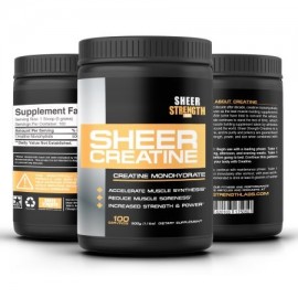 Sheer Strength Labs Creatine Monohydrate - 510g - 100 Servings