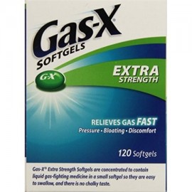 Gas-X Extra Strength Antigas simeticona 120 Softgels