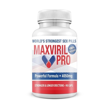 MAX VIRIL PRO 4050 MG - MAXVIRIL - AFRODISIACO (90 CAPSULAS)