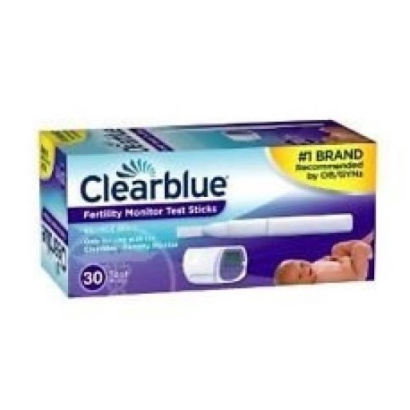 Clearblue Fácil monitor de fertilidad Sticks 30 de prueba