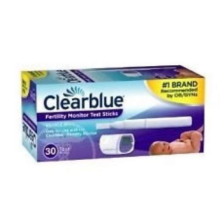 Clearblue Fácil monitor de fertilidad Sticks 30 de prueba